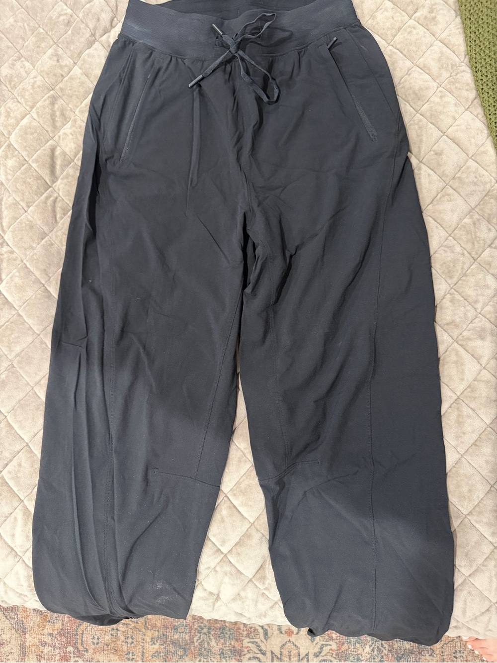 lululemon athletica Black Relaxed Drawstring Joggers